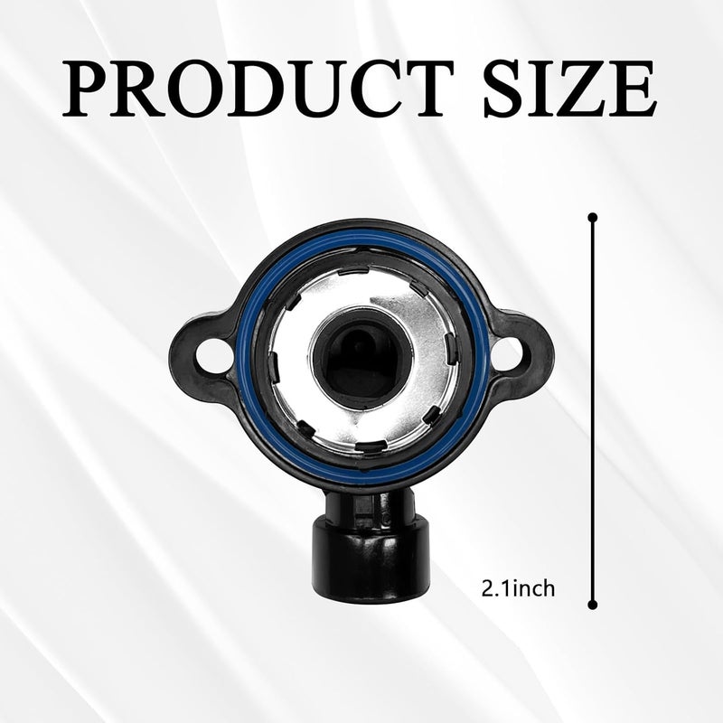 Hirificing TPS Sensor Throttle Body Position Sensor Replaces OEM #17123855 17123852 213-4668 213-912 977-030, Compatible with Chevrolet GMC Buick Century Savana Silverado Sierra C1500 K2500 - Image 2